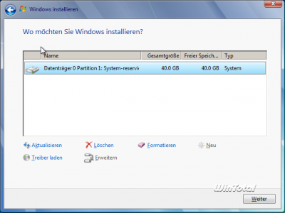 Eine Partition