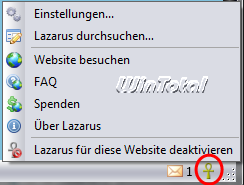 Lazarus Kontextmenü