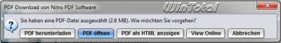 PDF Download Auswahl