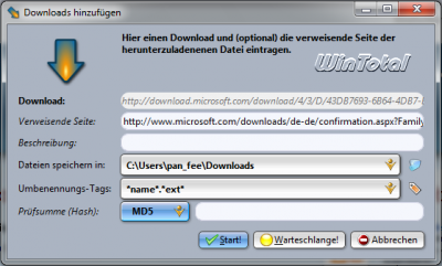 Download hinzugefügt
