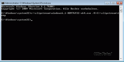 Extract SP1-Dateien