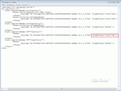 Textdatei editieren