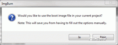Bootimage verwendent