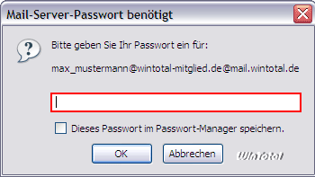 Passwort-Abfrage