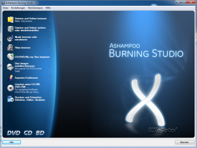 Startscreen