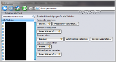 Berechtigungsmanager