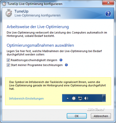 Live-Optimierung
