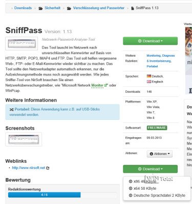 Downloadbereich WinTotal Downloadbereich WinTotal