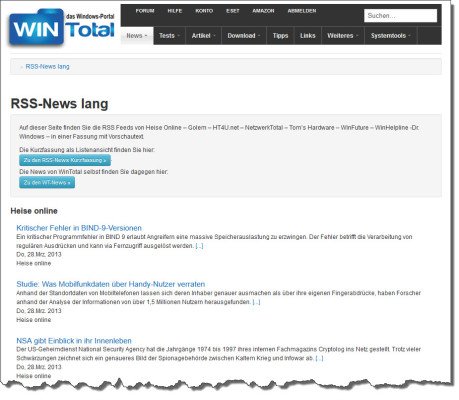 RSS-News rss_lang