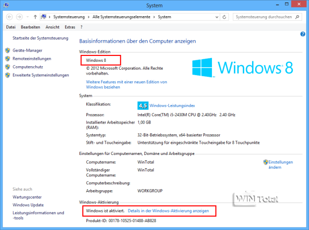 Windows Vista Lizenz Auslesen