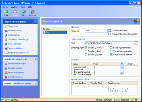 Quick’n Easy FTP Server