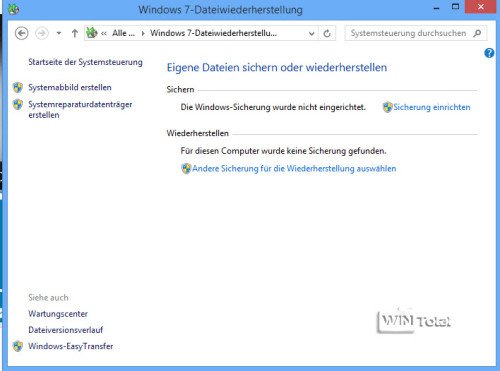 Windows 8, Auffrischen, Artikel