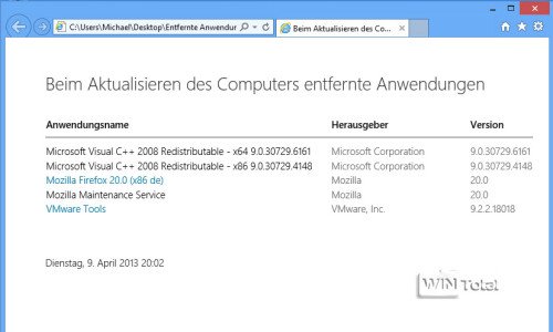 Windows 8, Auffrischen, Artikel