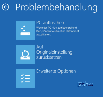 Artikel Bootmanager, Windows 8