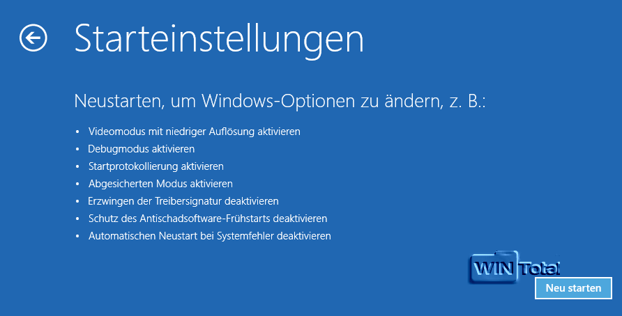 Das Neue Verhalten Des Boot Managers Von Windows 8 Wintotal De