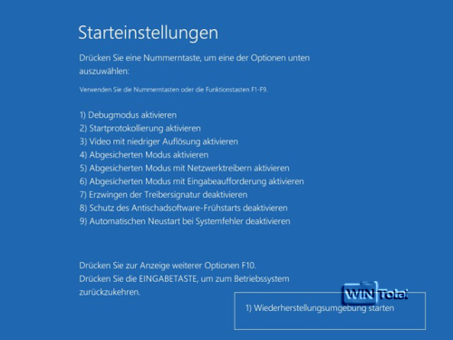 Artikel Bootmanager, Windows 8