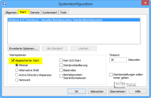 Artikel Bootmanager, Windows 8