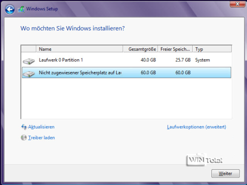 Artikel Bootmanager, Windows 8