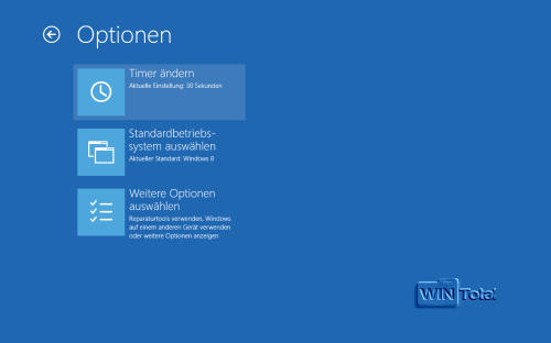 Artikel Bootmanager, Windows 8