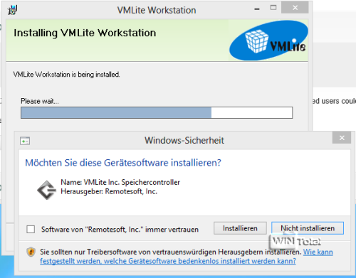 VMLite, XP-Modus, Artikel