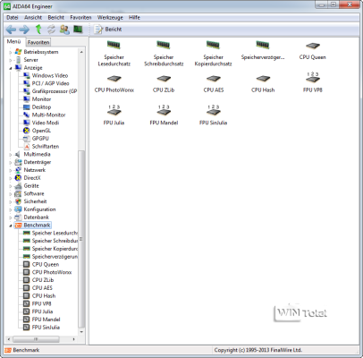 AIDA64, Benchmarks