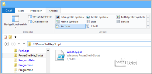 Windows8.1-Verzeichnispfad