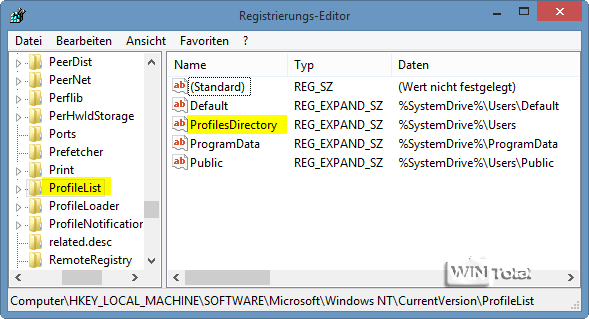 Eigene Dateien auf eine separate Partition verschieben - WinTotal.de
