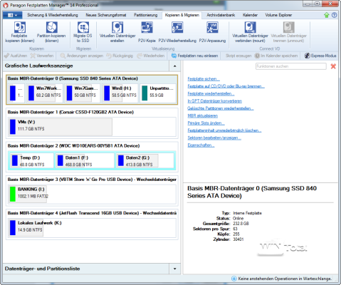 Paragon Festlatten Manager 14 