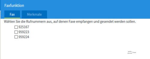 Fritz!Box - Faxfunktion einrichten