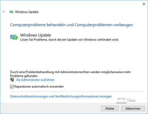 Windows Update Problemlöser