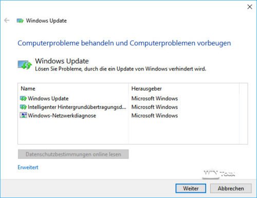 Windows Update Problemlöser