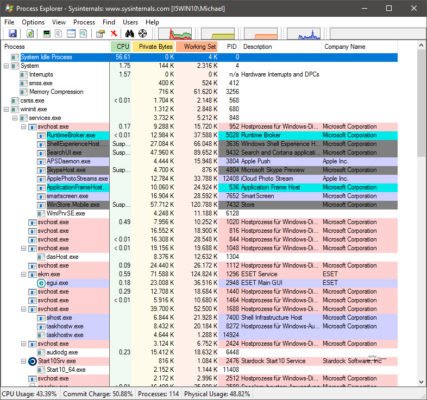 Process Explorer