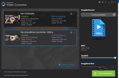 Ashampoo Video Converter