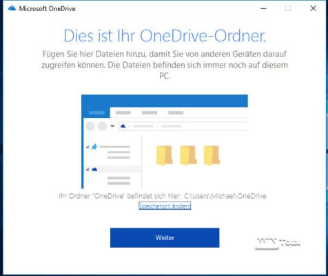 OneDrive-Ordner ändern