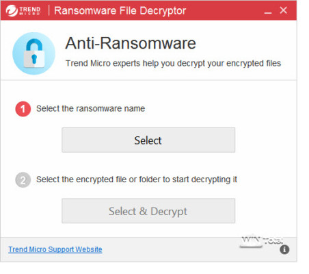 Ransomware File Decryptor