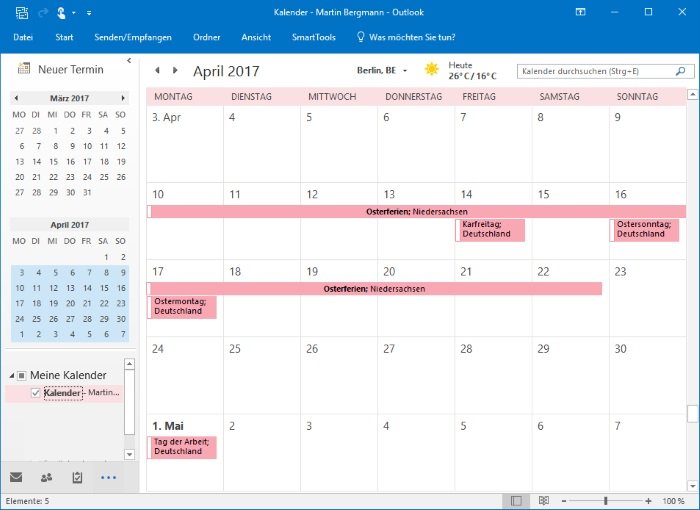 SmartTools Ferien- und Feiertags-Assistent für Outlook - Download - Kostenlos & schnell auf