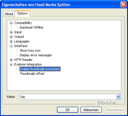 Haali Media Splitter - Download - Kostenlos & schnell auf WinTotal.de