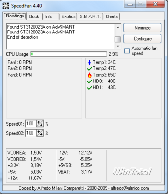 SpeedFan - Download - Kostenlos & schnell auf WinTotal.de