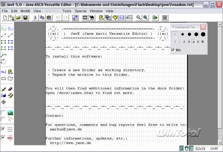 JavE Download Kostenlos & schnell auf WinTotal.de