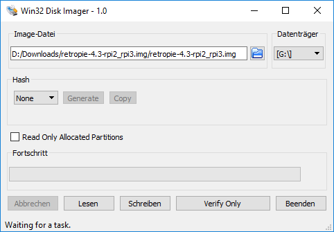 Win32 Disk Imager