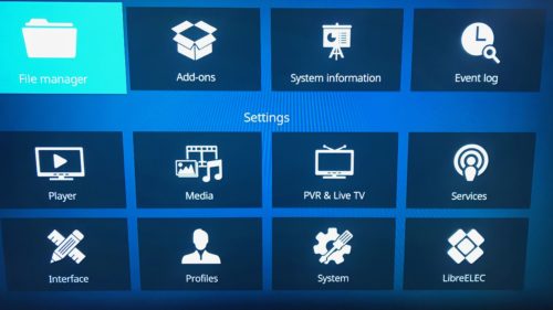 LibreELEC mit Kodi