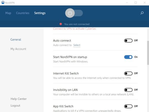 NordVPN: Erfahrung mit dem PC nicht erforderlich.