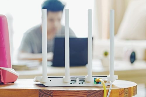 Heimnetzwerk mit WLAN-Router