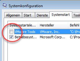 Autostart-Einträge unter Windows 7 deaktivieren