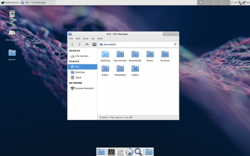 Fedora mit xfce