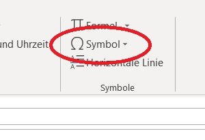 Das Add-In Symbol in Outlook365.