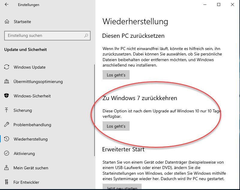 Windows 10 Reset Zurucksetzen Youtube