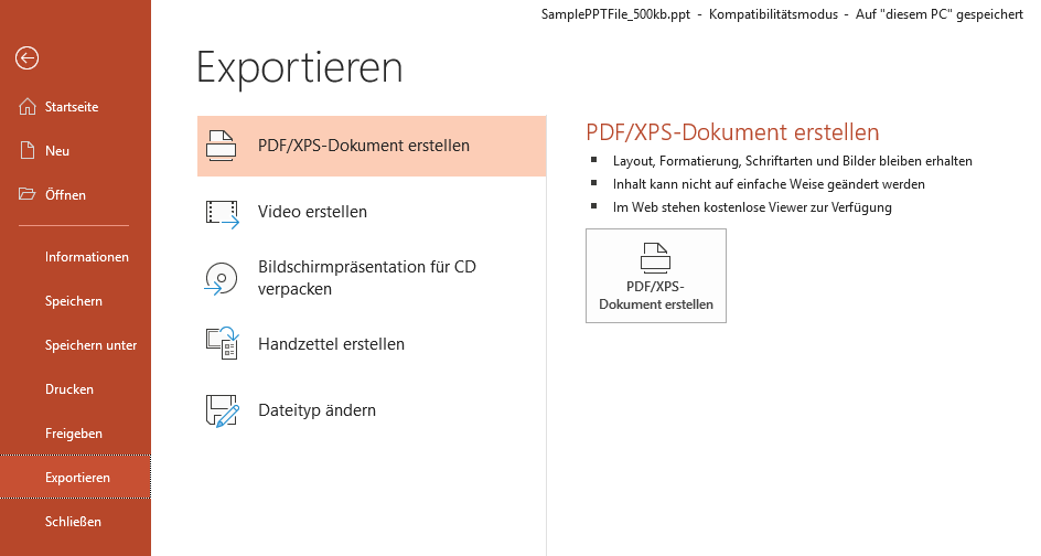 Powerpoint Prasentation Exportieren Und Alle Inhalte Mitnehmen So Geht S