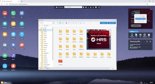 AirDroid Daten von Handy auf PC