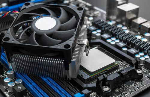 Prozessor Lüfter verhindert Überhitzen der CPU Kerne